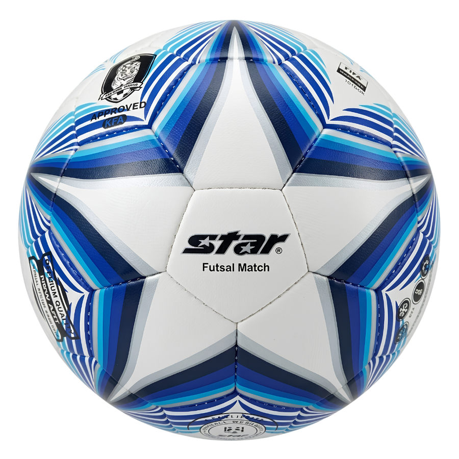 Star Polaris Futsal Match Ball (FIFA Quality Pro) - White/Blue