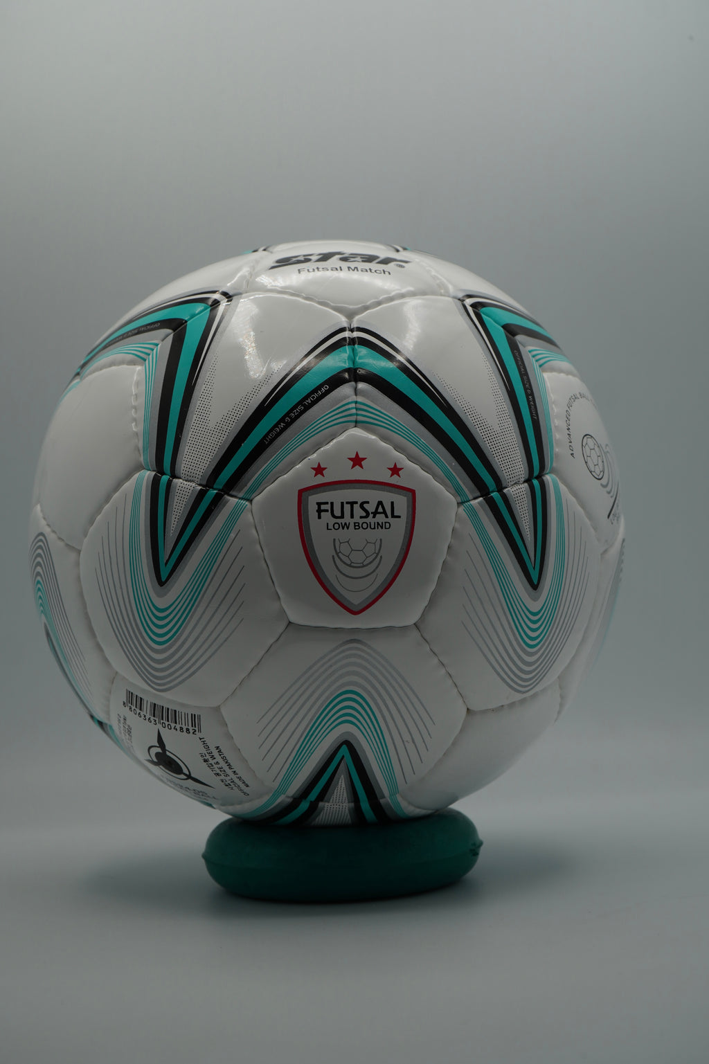 Star Futsal Match Ball - White/Teal