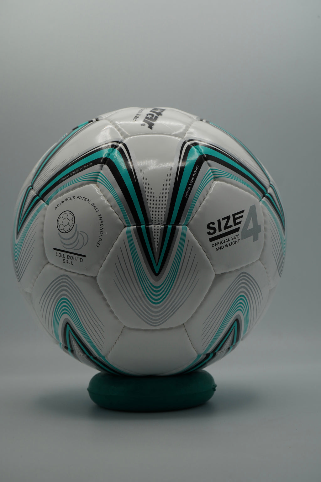 Star Futsal Match Ball - White/Teal