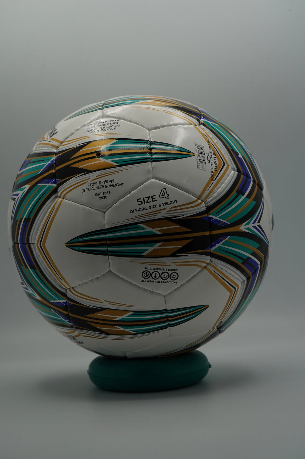 Star Polaris Futsal Match Ball (FIFA Quality Pro) - White/Green