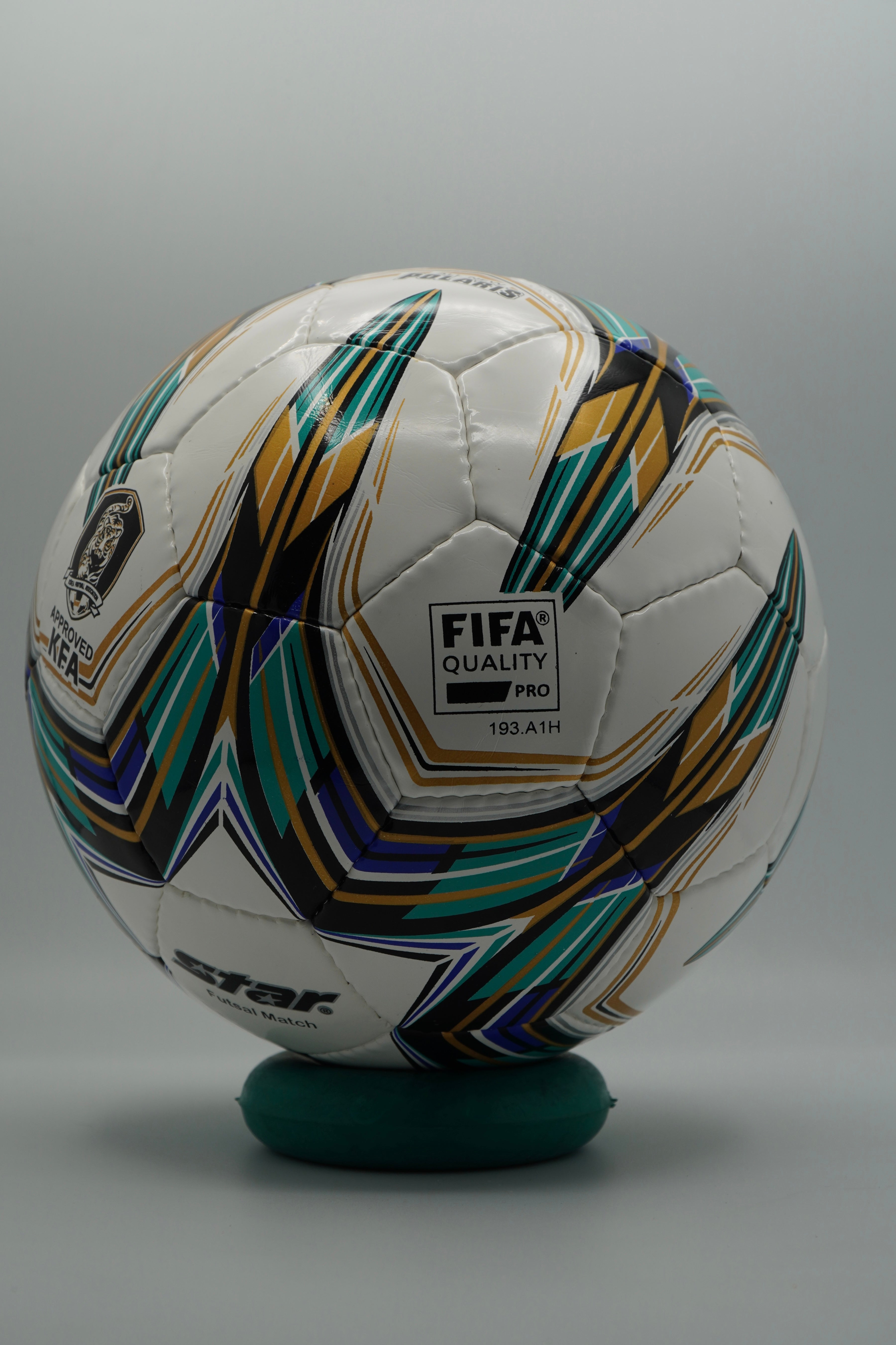 Star Polaris Futsal Match Ball (FIFA Quality Pro) - White/Green