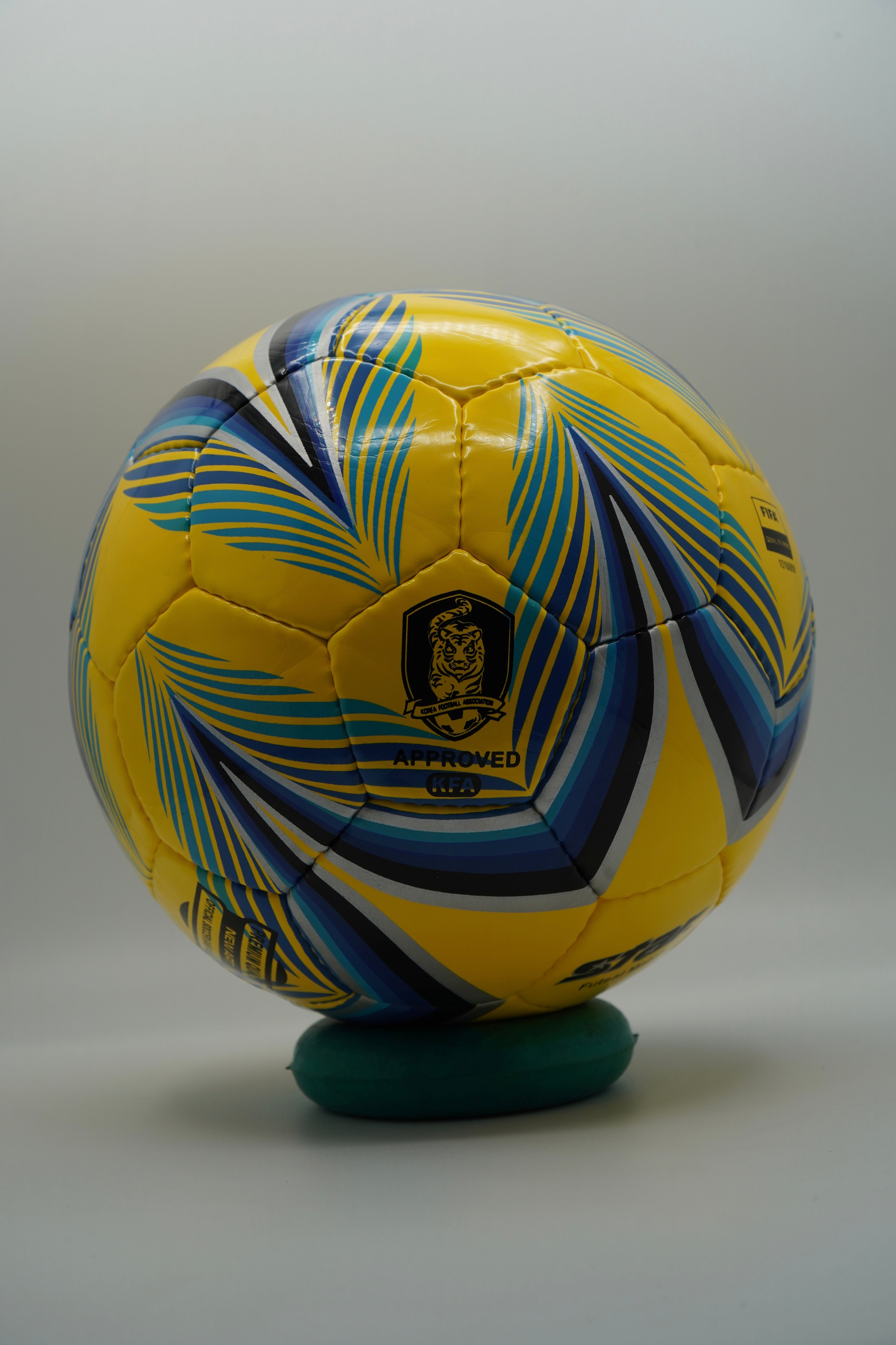 Star Futsal Match Ball - Yellow/Blue Star Design