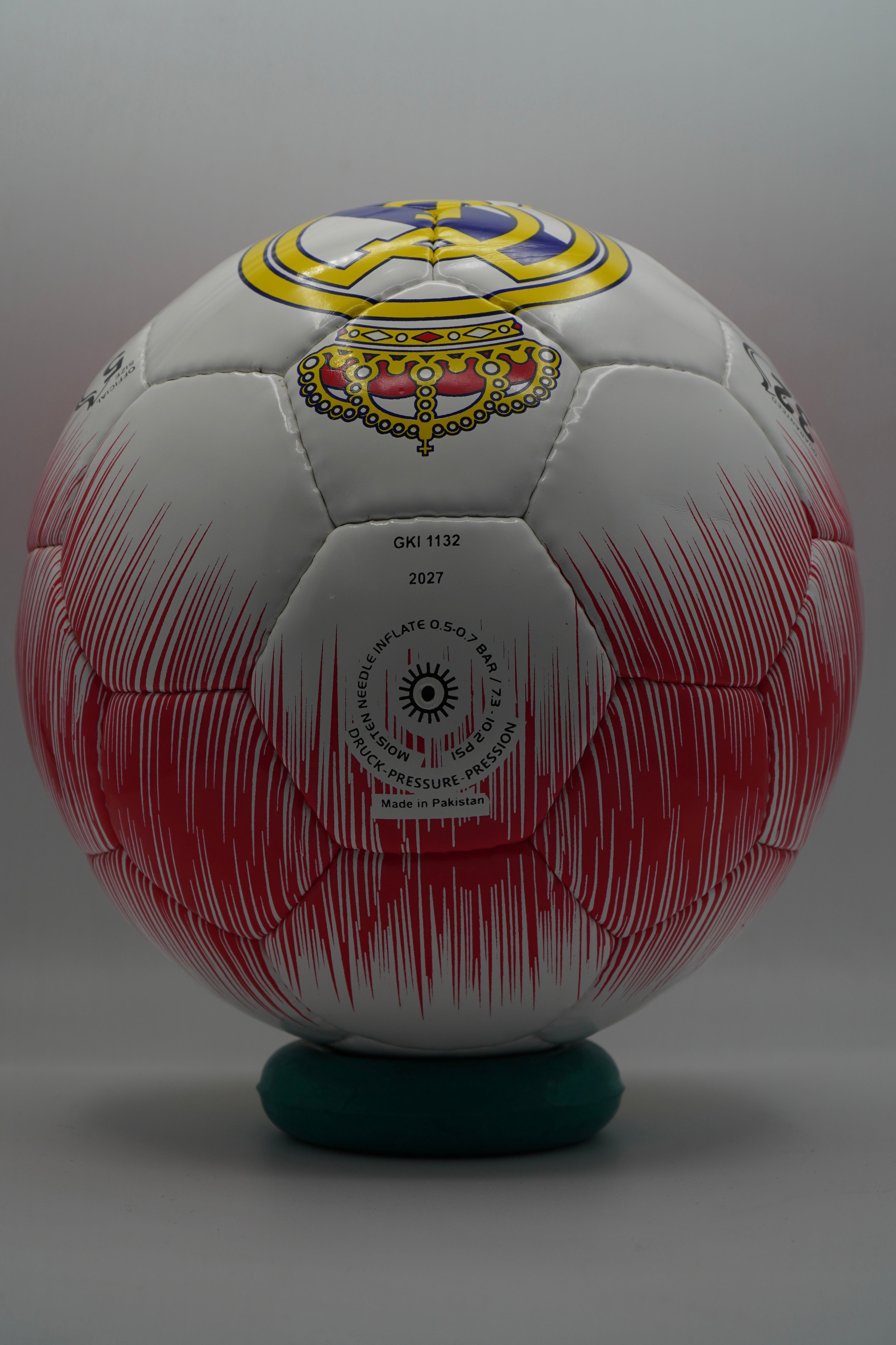 Real Madrid CF Club Football (Red/White)