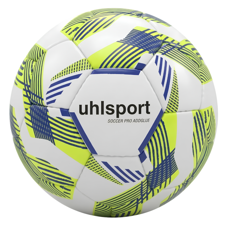 Uhlsport Soccer Pro Addglue Training Futsal Ball (Lime/Blue)