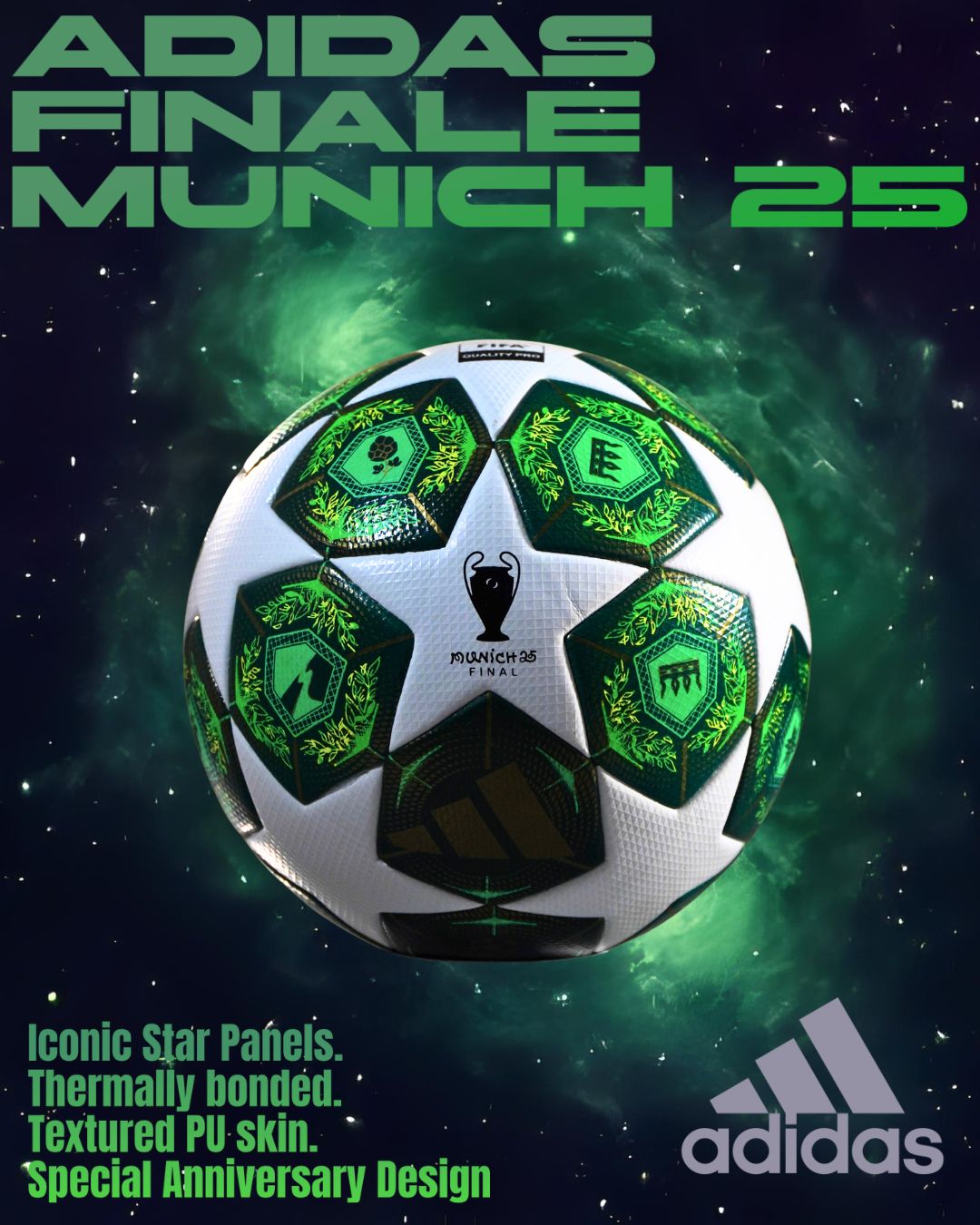 Adidas Finale Munich 2025 UCL Pro