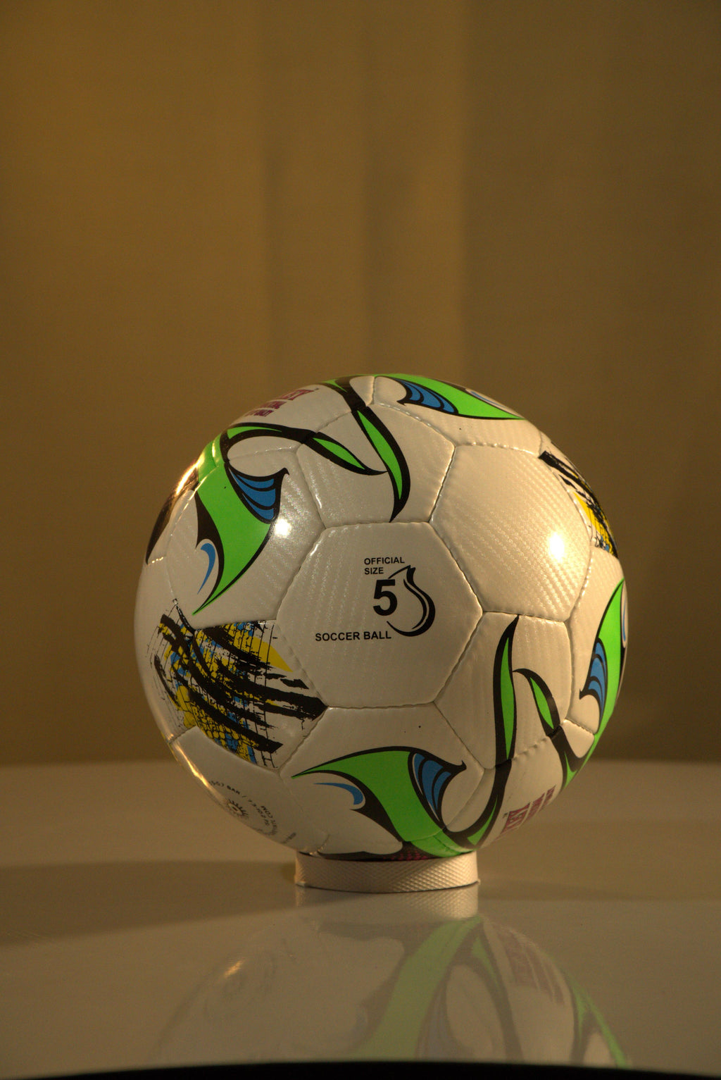 Gold Key International – Size 5 Hand-Stitched Professional Training Football